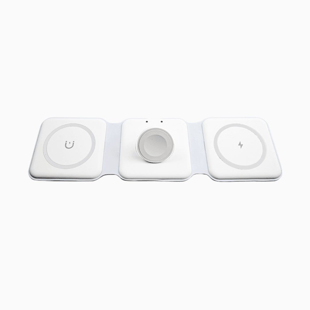 3-in-1 Portable Wireless Charger with MagSafe