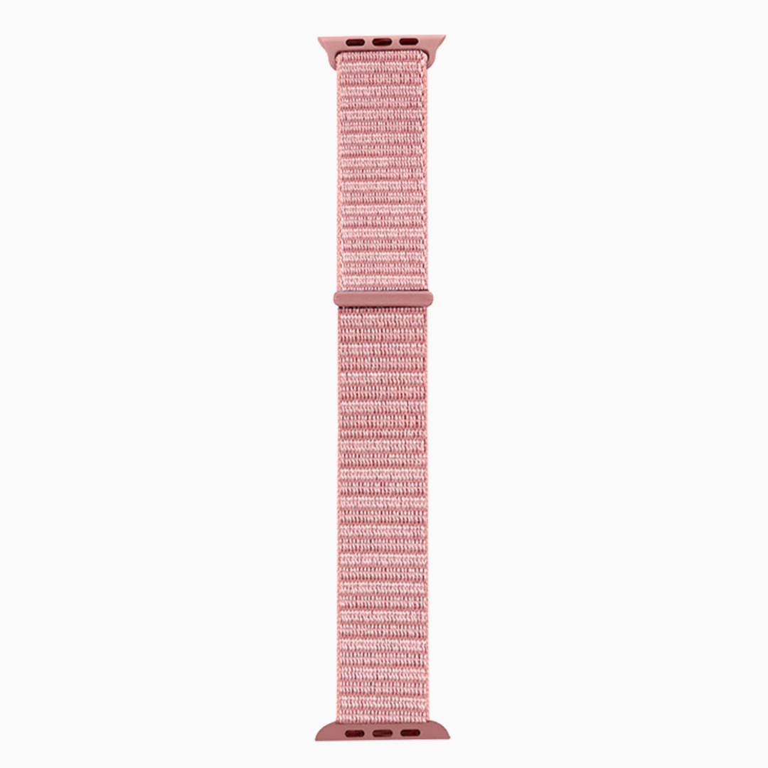 Soft Nylon Apple Watch Loop - Blush Pink