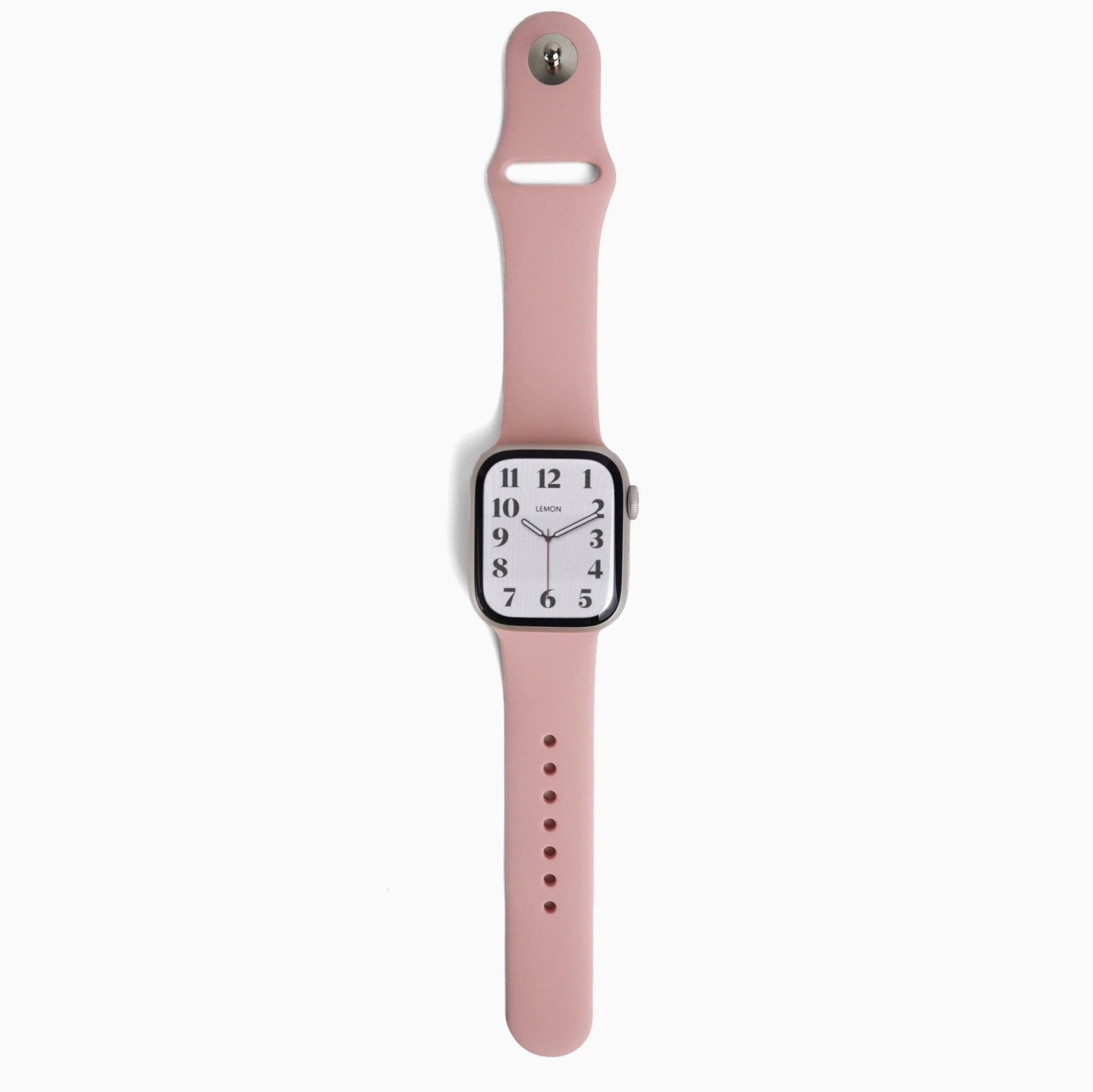 Classic Silicone Apple Watch Band - Pink