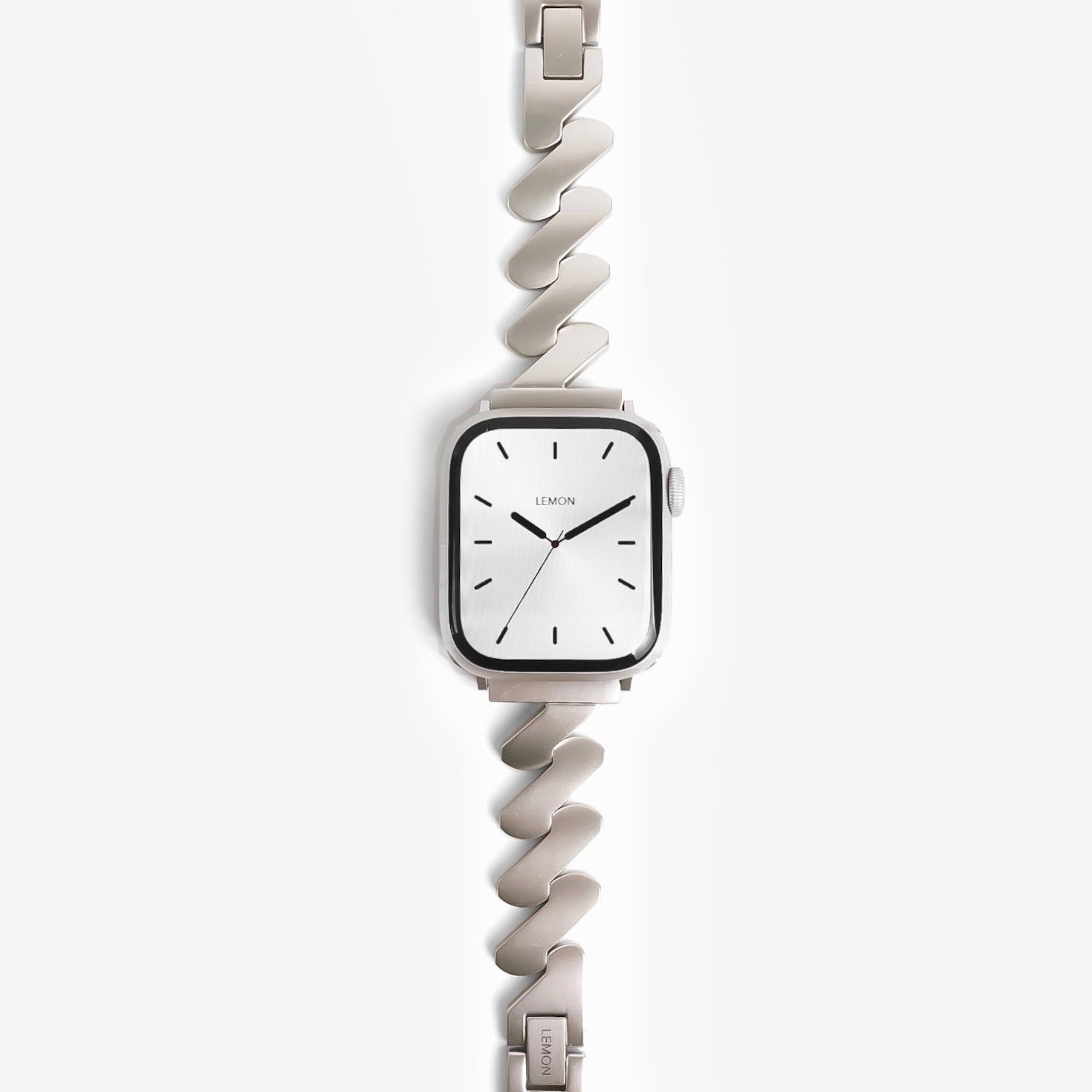 (St-Steel) Lightning Apple Watch Bracelet - Starlight