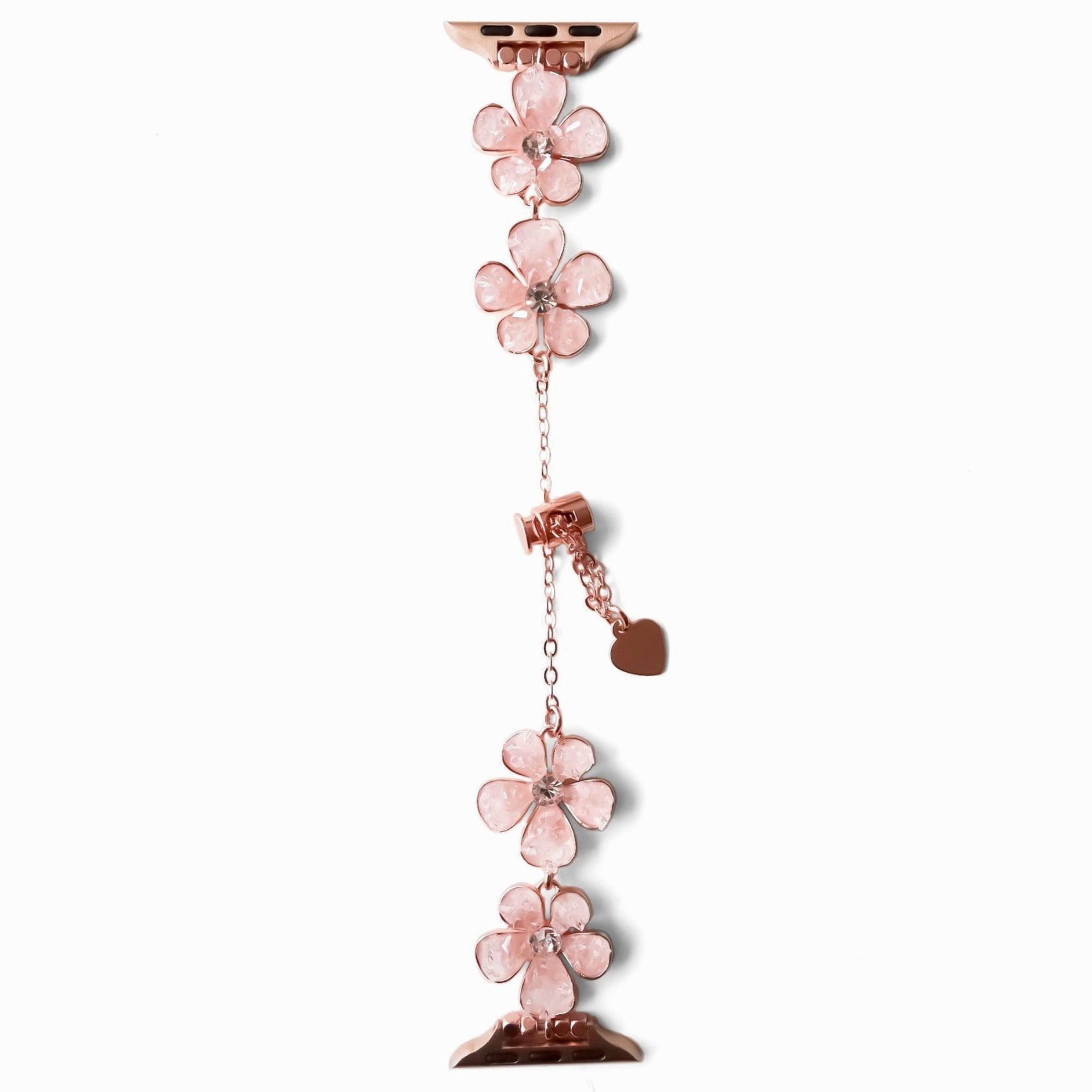 Blush Petal Apple Watch Bracelet - Pink