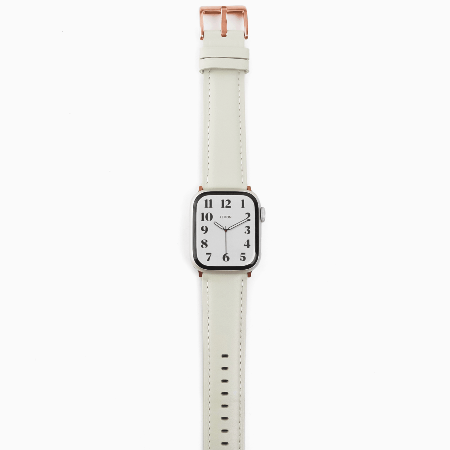 Soft Leather Apple Watch Strap - Light Green