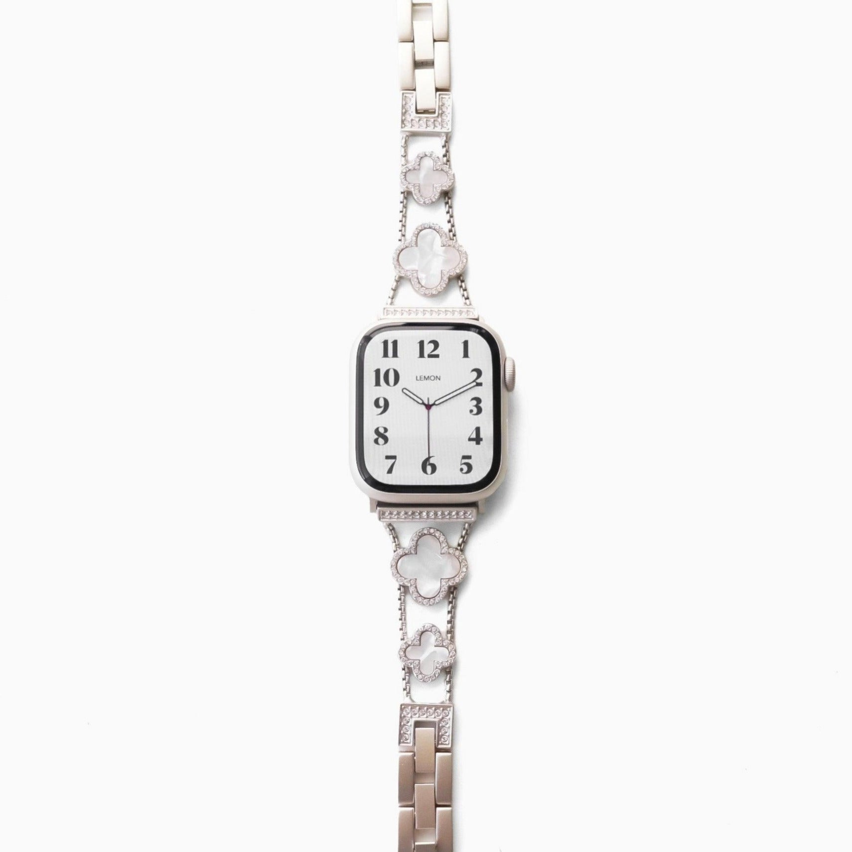 Lucky Clover Apple Watch Bracelet - Starlight