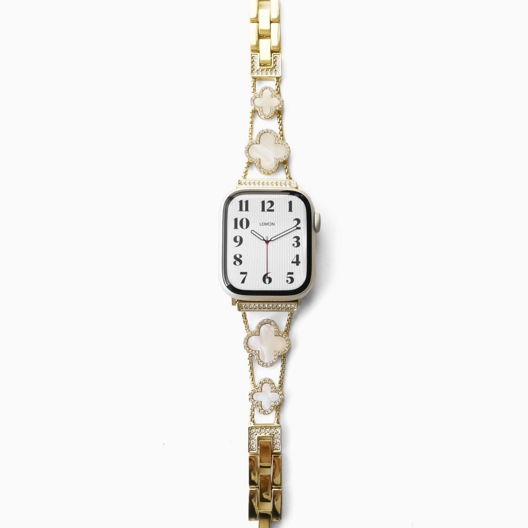 Lucky Clover Apple Watch Bracelet - Gold