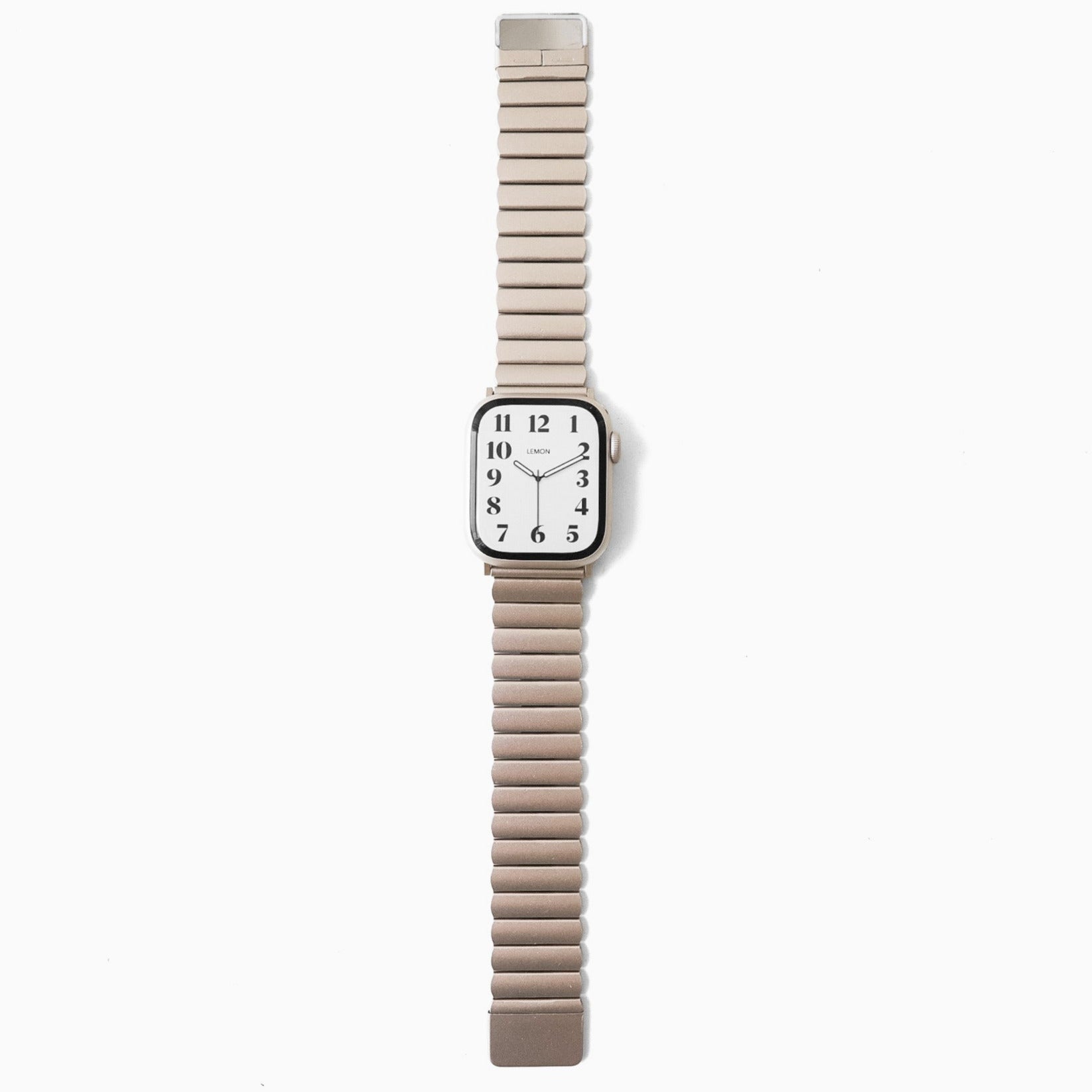 (St-Steel) Magnetic Apple Watch Strap - Starlight