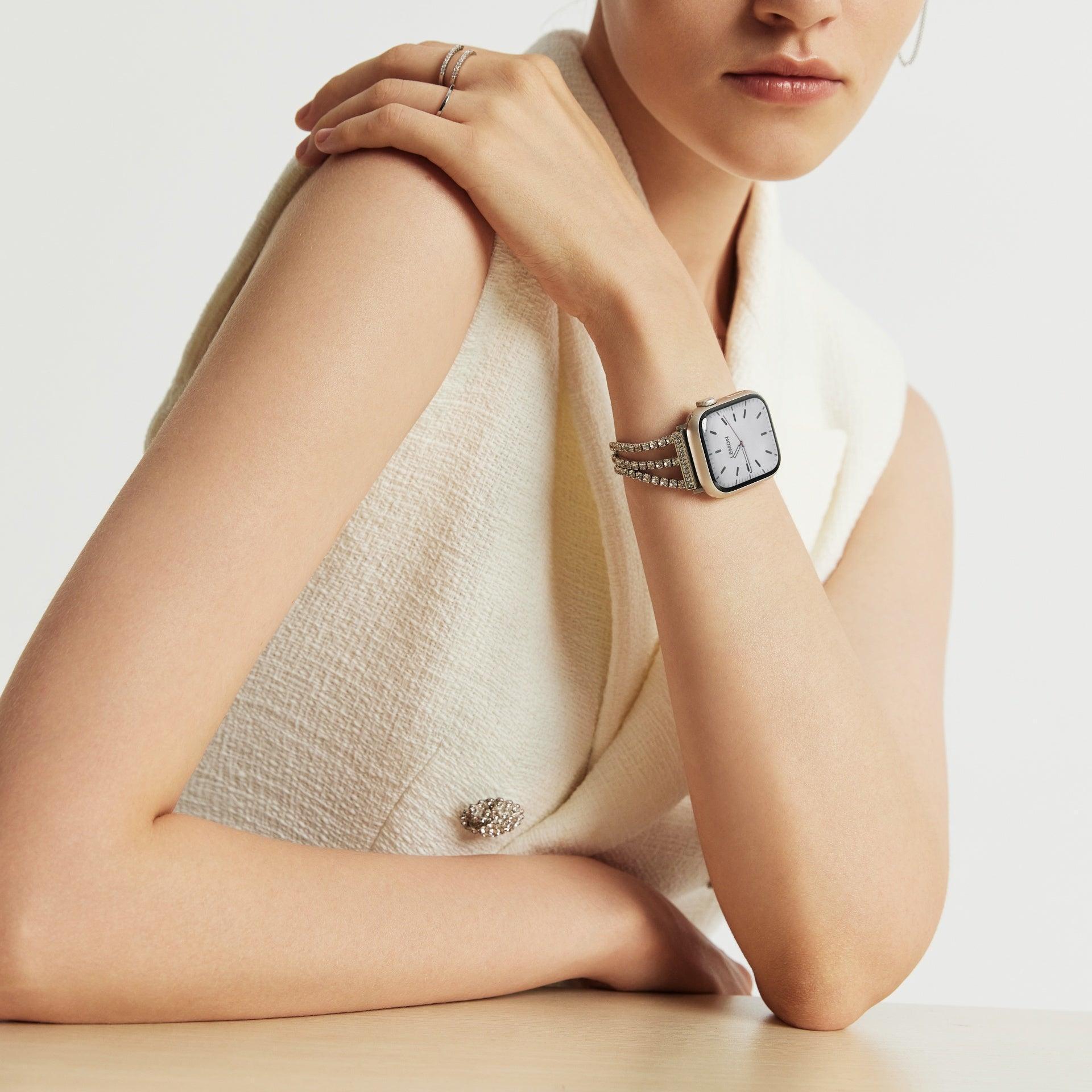 Celebrity Apple Watch Bracelet - Silver