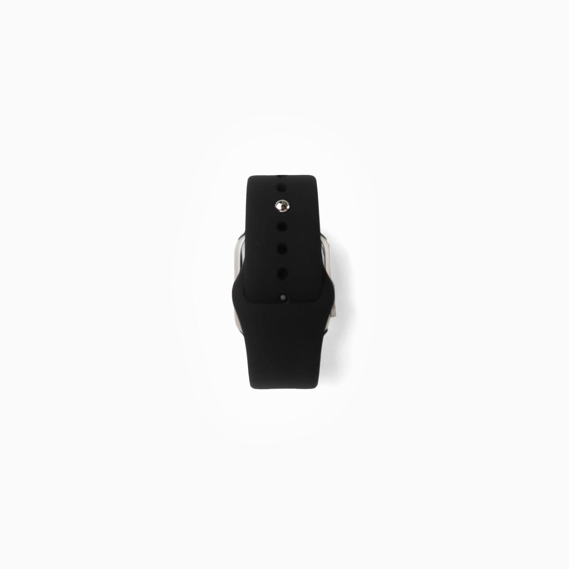 Classic Silicone Apple Watch Band - Black