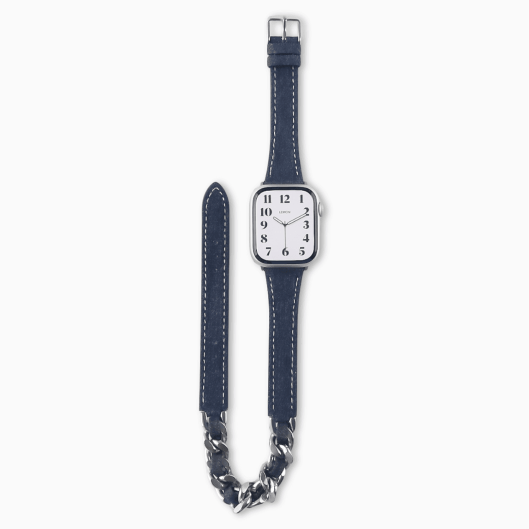 Denim Timeless Apple Watch Strap - Denim Blue