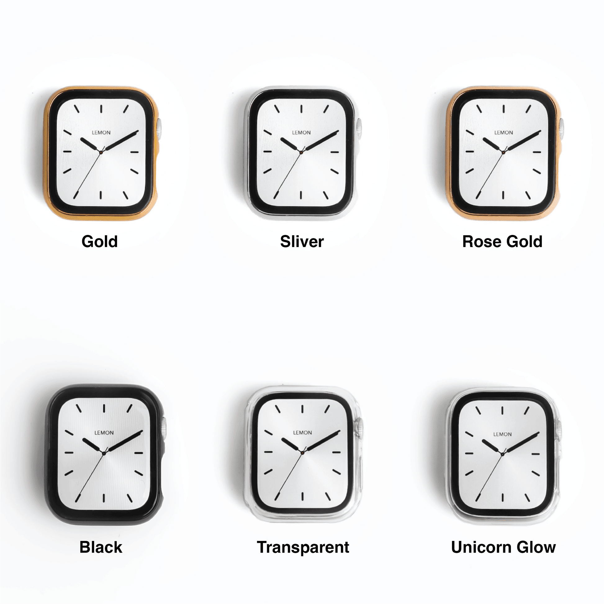 Bright Apple Watch Screen Protector (6 Colors)
