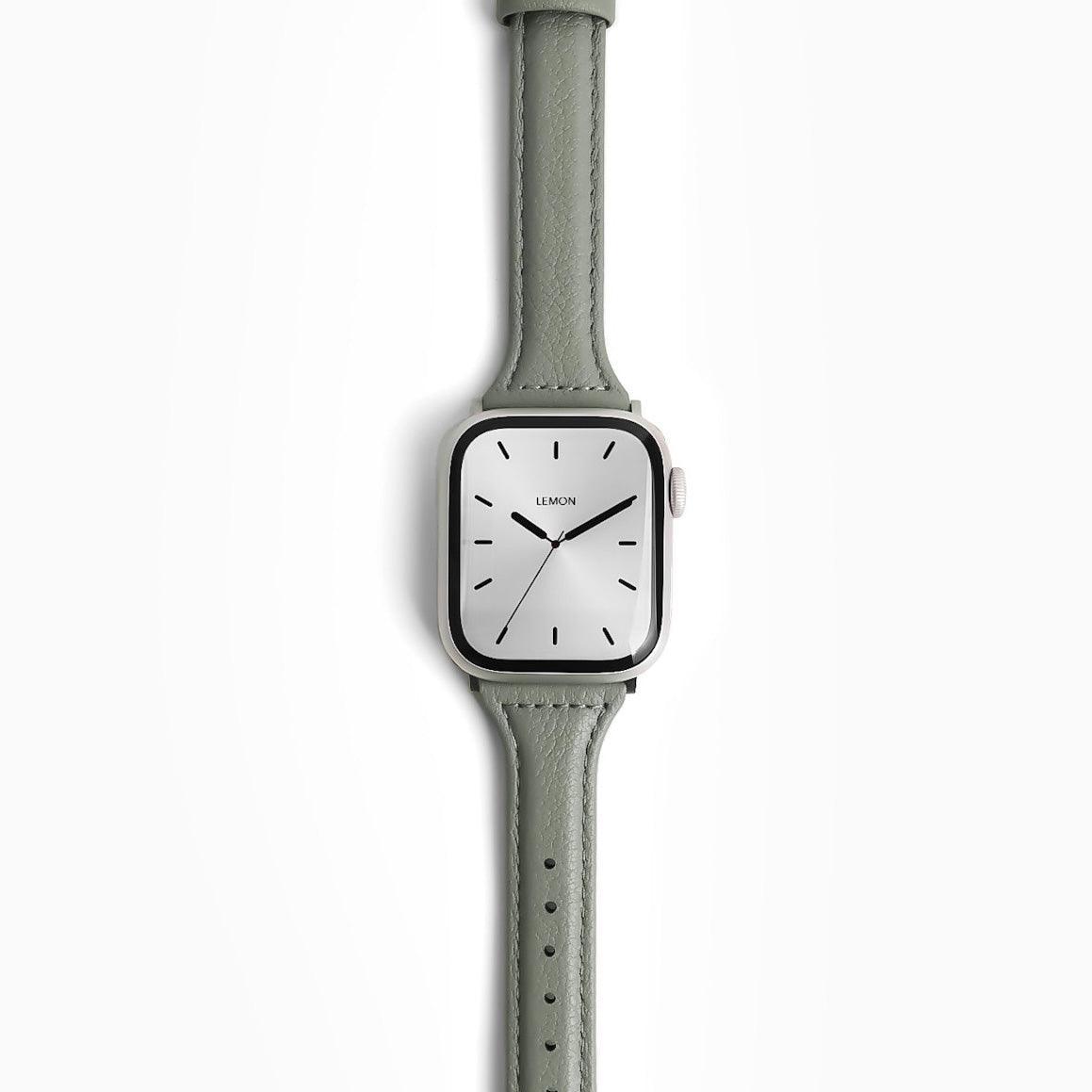 Classic Apple Watch Strap - Pearl Grey