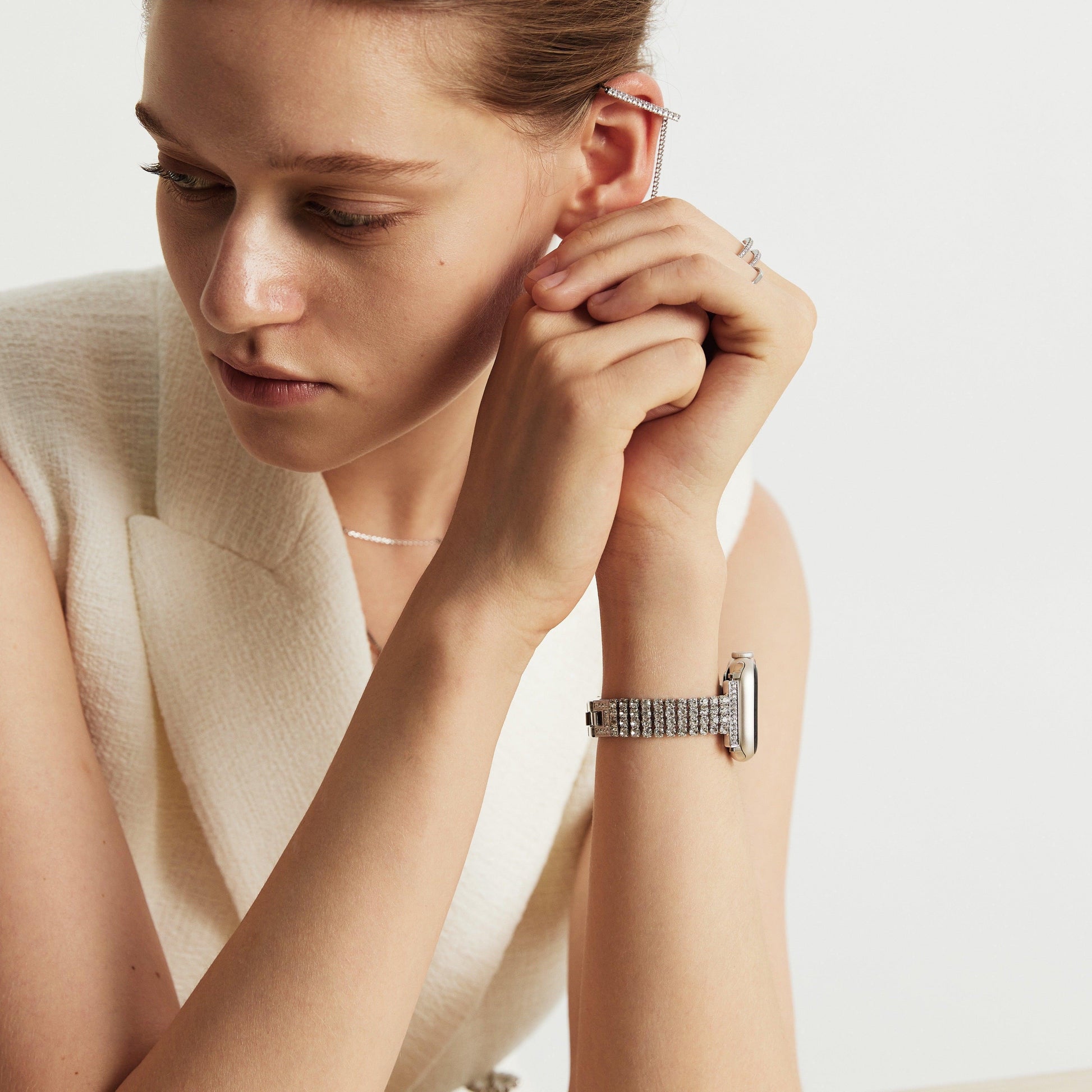 Muse Apple Watch Bracelet - Silver