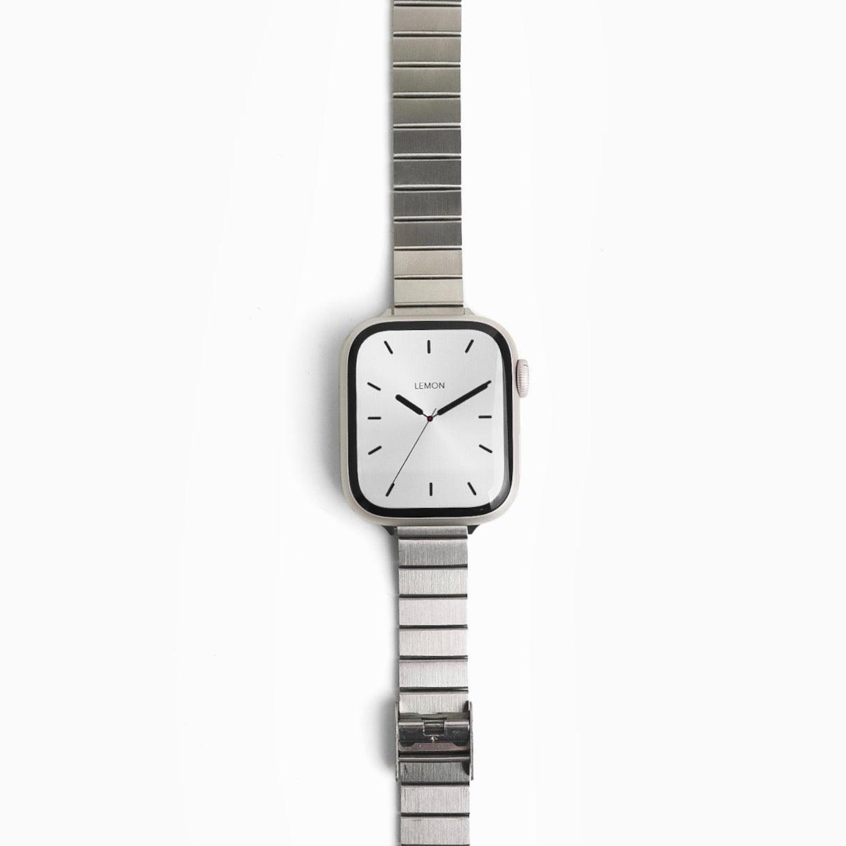 (St-Steel) Film Apple Watch Strap - Silver