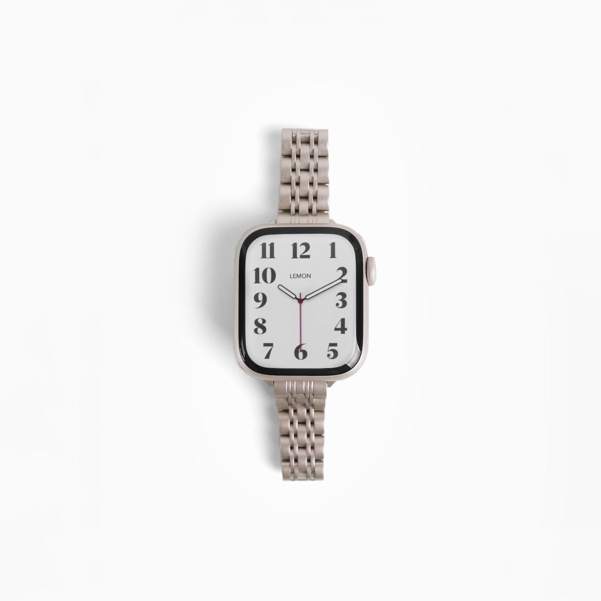(St-Steel) Inspiration Apple Watch Strap - Starlight
