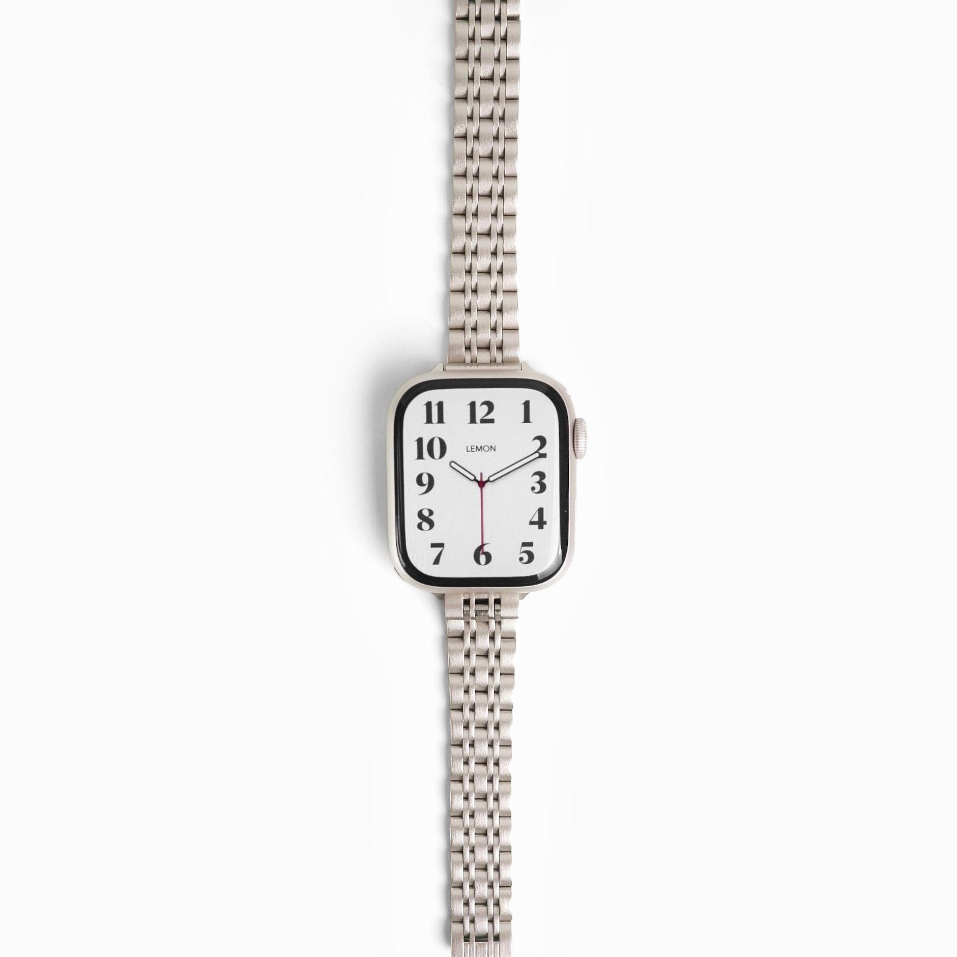 (St-Steel) Inspiration Apple Watch Strap - Starlight